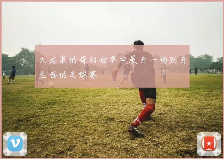 火龙果的奇幻世界中展开一场别开生面的足球赛